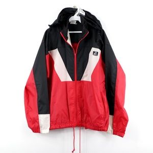 Vintage Streetwear Color Block Windbreaker Jacket
